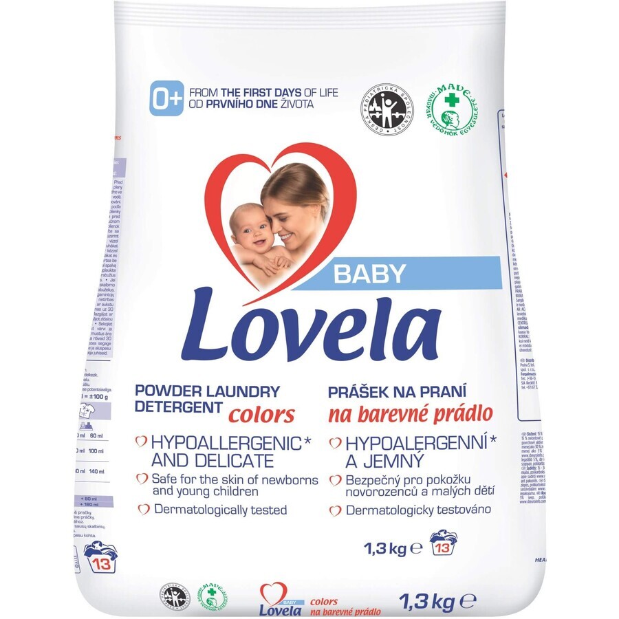 Lovela Baby poudre à laver pour le linge de couleur 1.3 kg