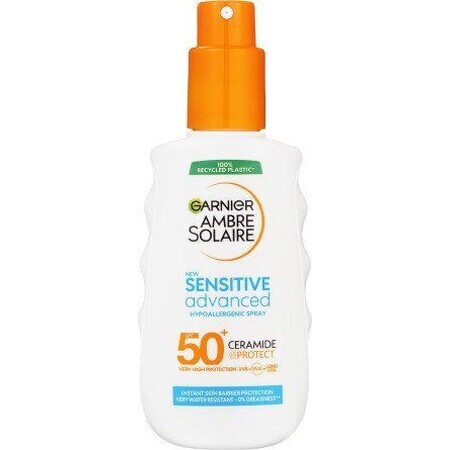 Garnier Ambre Solaire Solaire Sensitive Advanced Lightly Sensitive Skin SPF 50+, 150 ml