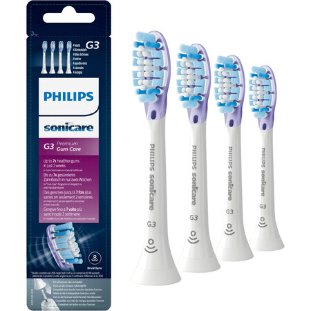 Philips Sonicare Premium Gum Care Cap de remplacement HX9054/17 4 pcs