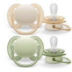 Philips Philips Avent Ultrasoft Premium Neutral Pacifier 0-6m boy 2 pcs