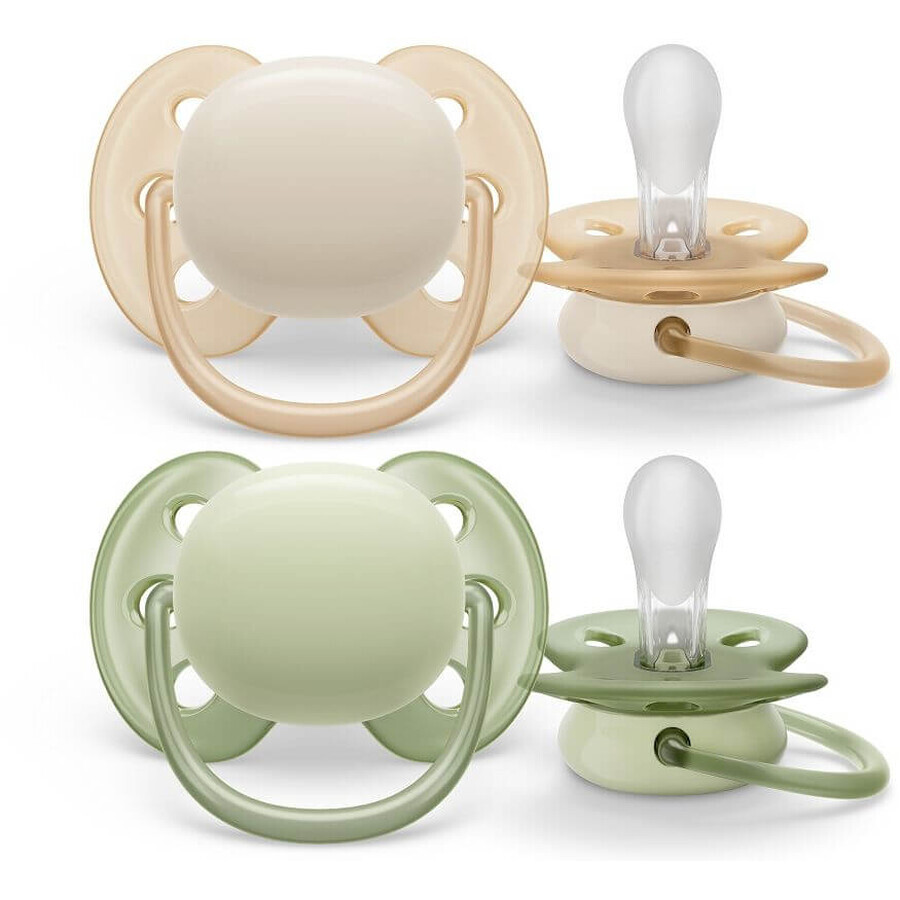 Philips Philips Avent Ultrasoft Premium Neutral Pacifier 0-6m boy 2 pcs