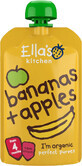 Ella&#39;s Kitchen Pomme et banane bio 120 g