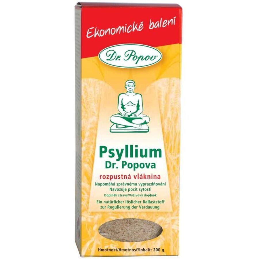 Dr Popov Psyllium fibres solubles 200 g