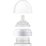 Philips Avent Natural Response Biberon de sticlă 120ml, 0m+