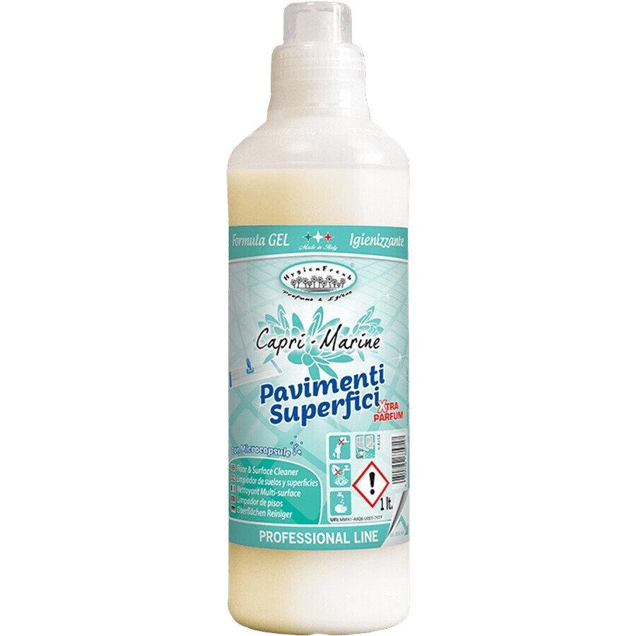 HygienFresh Capri Marine Nettoyant universel pour sols et surfaces 1 litre