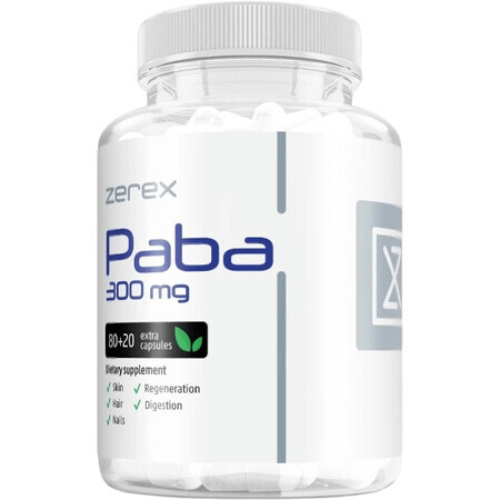 Zerex Paba - pour des cheveux forts et brillants 100 capsules molles