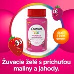 Centrum Kids Kids Gummies multivitamines pour enfants gelée de framboise et de fraise 60 pièces