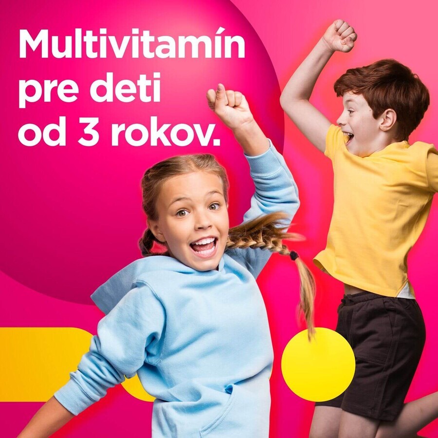 Centrum Kids Kids Gummies multivitamines pour enfants gelée de framboise et de fraise 60 pièces