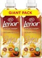 Lenor Gold Orchid Fabric Conditioner 2 x 1200 ml