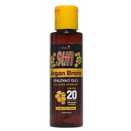 Vivaco SUN ARGAN BRONZ Ulei SPF20 cu ulei de argan 100 ml