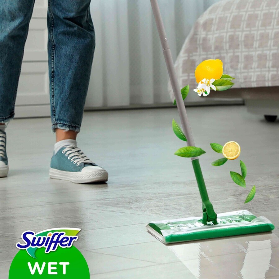 Swiffer lingettes humides au goût d'agrumes frais 20 pcs