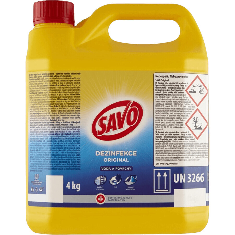 Désinfectant Savo Original 4 kg