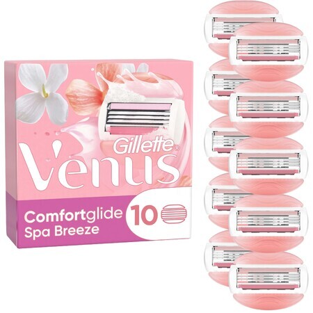 Gillette Venus ComfortGlide Spa Breeze capete de ras 10 buc