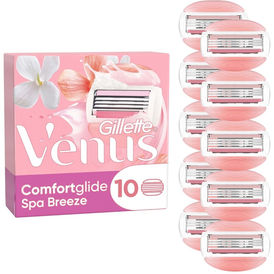 Gillette Venus ComfortGlide Spa Breeze capete de ras 10 buc