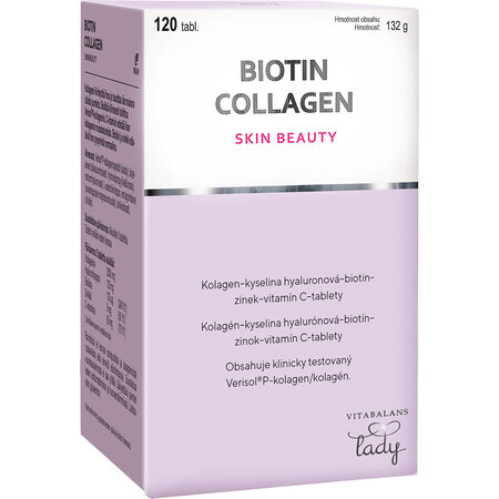 Vitabalans Oy Vitabalans Biotin Collagen 120 comprimés