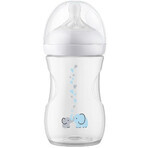 Philips Avent Biberón Natural Response con válvula AirFree 260 ml, elefante 1m+