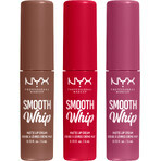 NYX Professional Makeup Trio de crème pour les lèvres Smooth Whip Matte