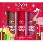 NYX Professional Makeup Trio de crème pour les lèvres Smooth Whip Matte