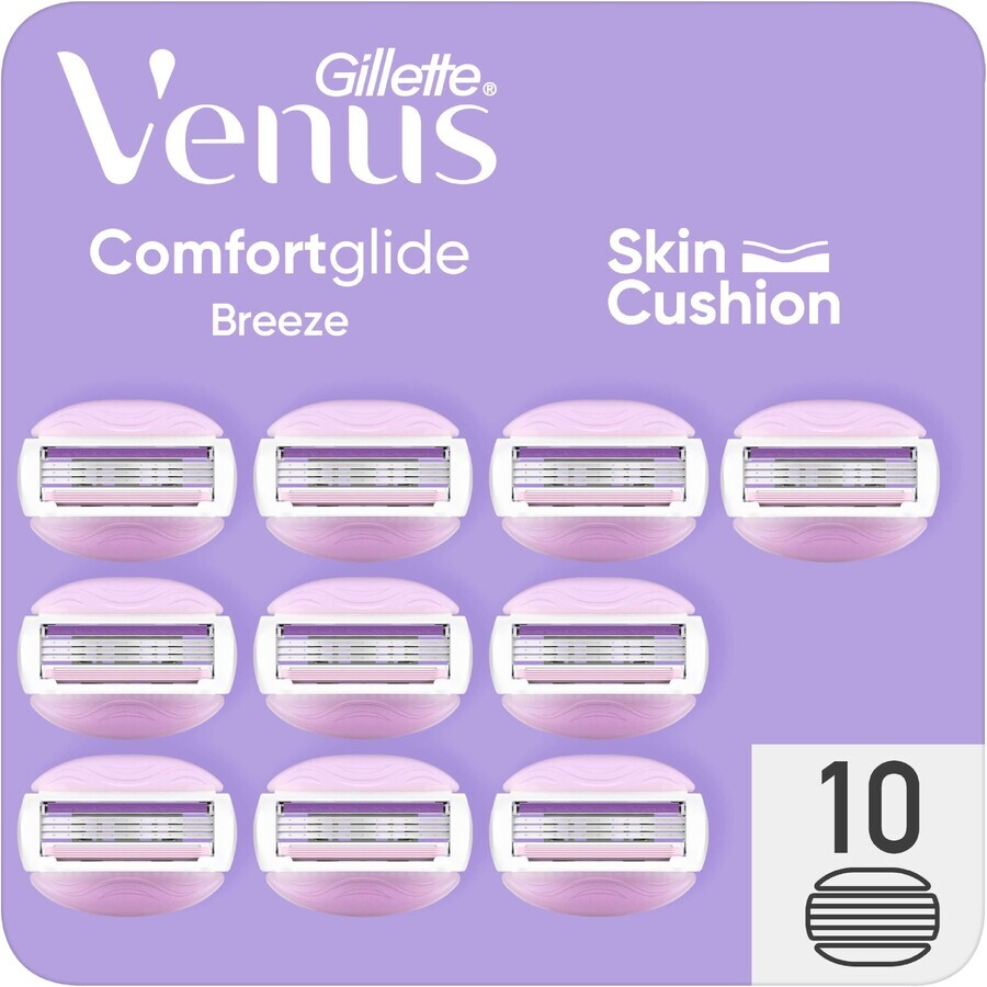 Gillette Venus Venus ComfortGlide Breeze scheerhoofden 10 stuks