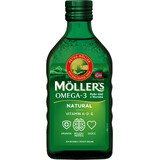 Mollers Omega 3 Fish Oil Natur huile de foie de morue 250 ml