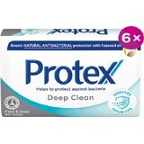 Protex Deep Clean Savon solide avec protection antibactérienne naturelle 6 x 90 g