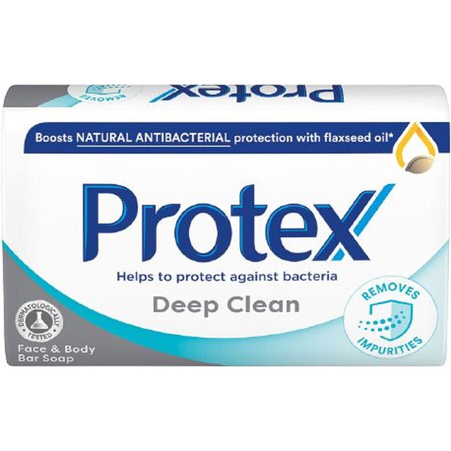 Protex Deep Clean Vaste zeep met natuurlijke antibacteriële bescherming 6 x 90 g