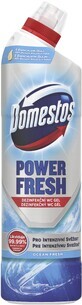 Domestos Power Fresh Ocean 700ml Domestos Power Fresh Ocean Gel Toilette