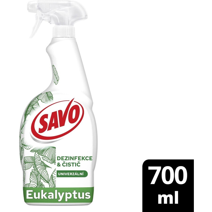 Savo BotaniTech Spray désinfectant et nettoyant 700 ml