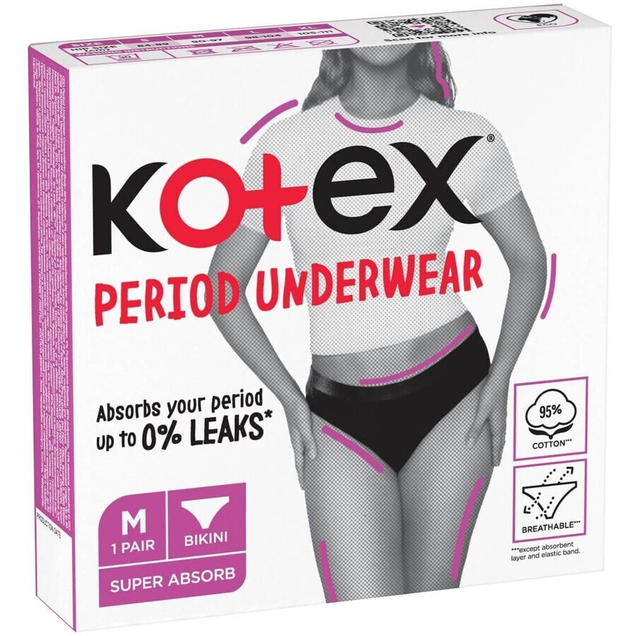 Kotex Sous-vêtements périodiques M