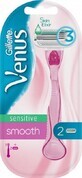 Rasoir Venus Sensitive Smooth + 2 t&#234;tes de rasage