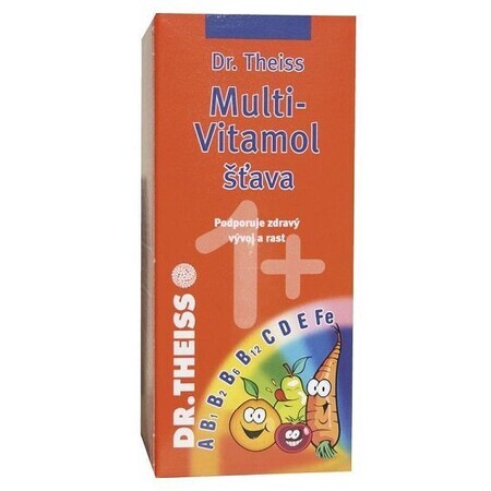 Dr. Theiss MULTI-VITAMOL Juice 1+ 200 ml