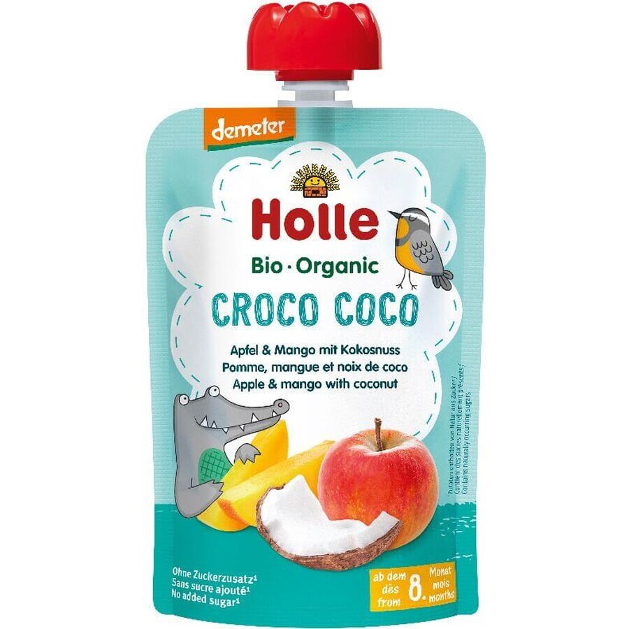 Cápsula Holle Holle Organic Croco Organic Croco Coco - manzana con mango y coco 100 g