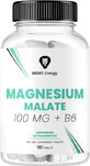 Movit Energy Malate de magn&#233;sium 100 mg + B6, 90 comprim&#233;s