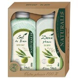 Naturalis Lait de bain à l'olive 800ml+1000g Naturalis Lait de bain à l'olive 800ml+1000g