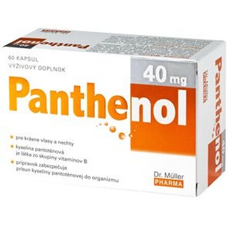 Dr. Muller Panthenol 40 mg 60 gélules