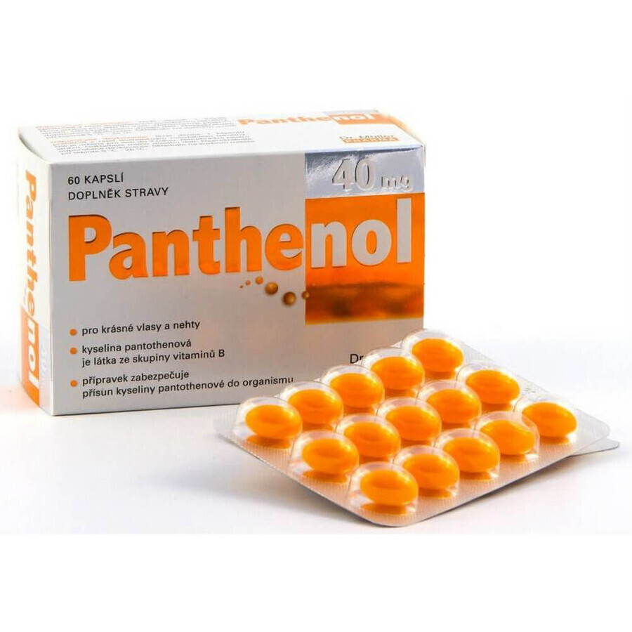 Dr. Muller Panthenol 40 mg 60 gélules