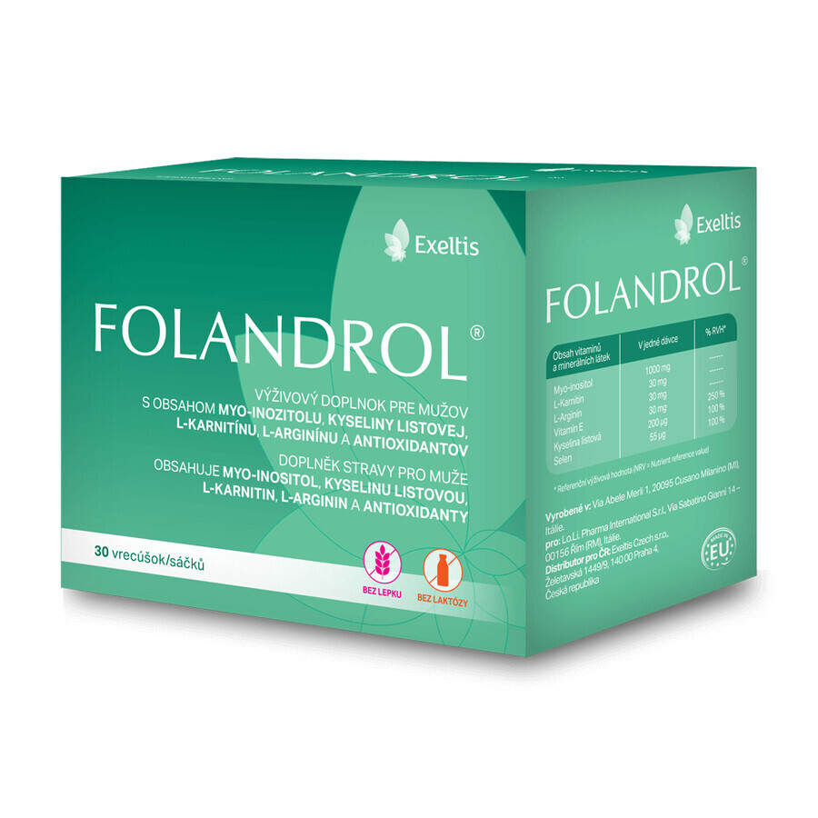 Exeltis FOLANDROL powder 30 sachets