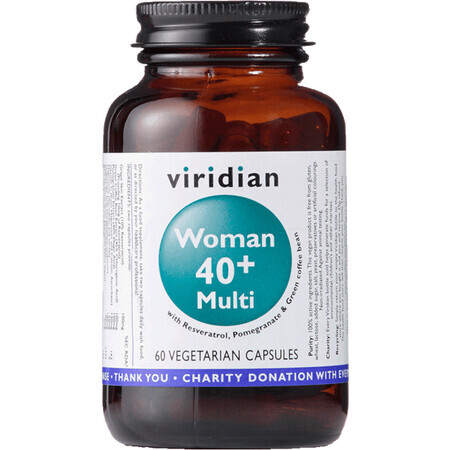 Viridian 40+ Female Multivitamin 60 capsules