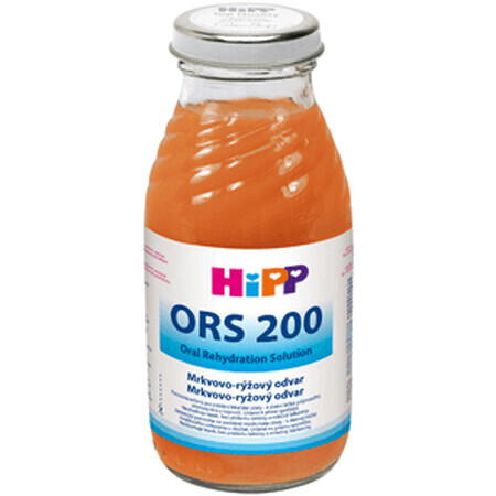 HiPP HIiP ORS 200 Décoction de riz et de carottes aliment diététique 200 ml