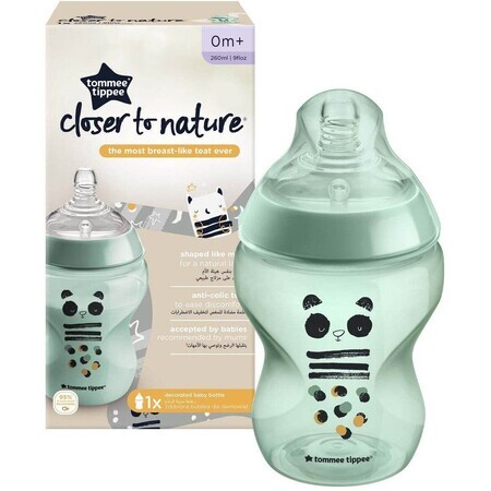 Tommee Tippee Babyflasche C2N, blau 0m+ 260 ml