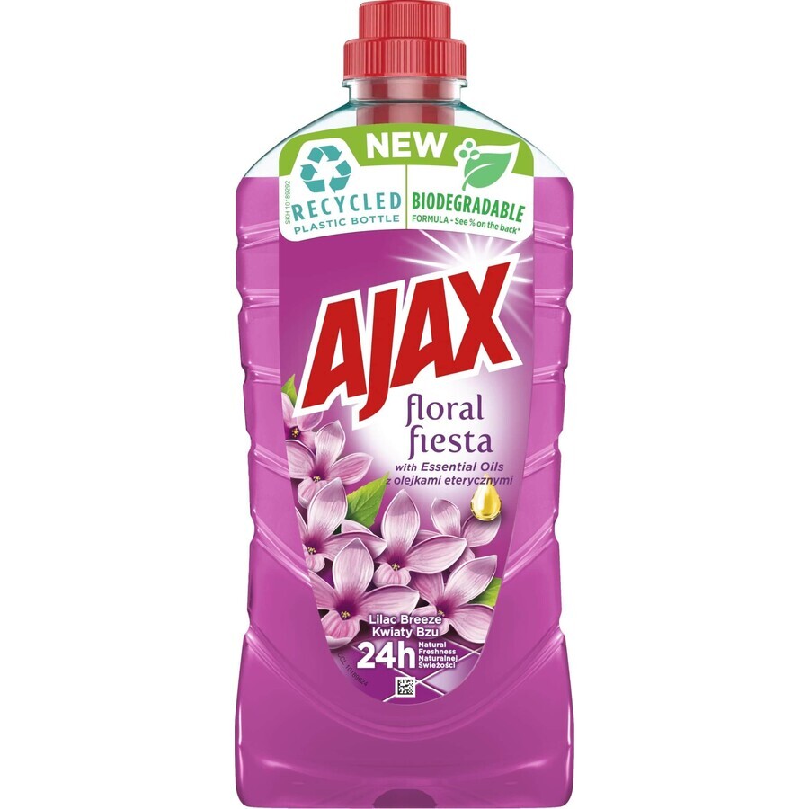 Ajax Universal Detergent Floral Fiesta, Lilas 1 l