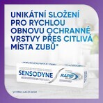 Sensodyne Rapid Relief Dentifrice blanchissant rapide 3 x 75 ml