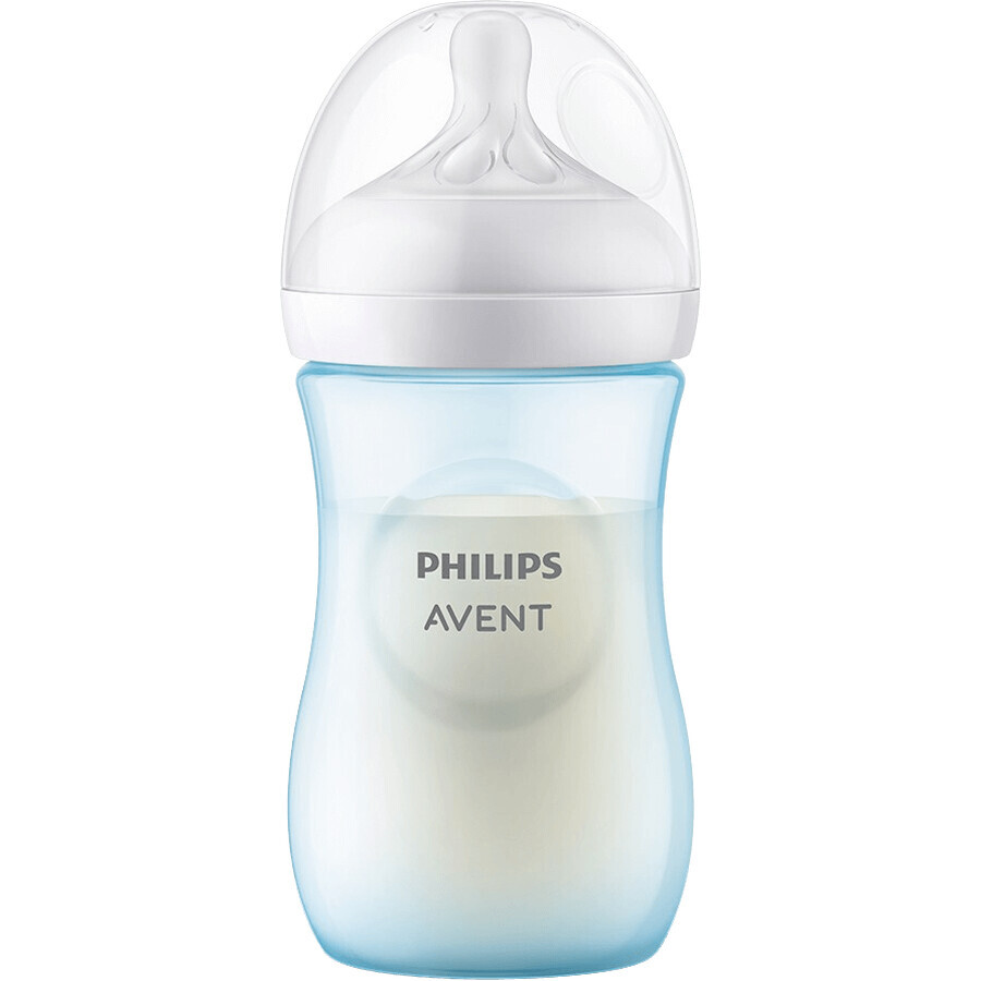 Philips Avent Natural Response Sticle 260ml, 1m+ albastru