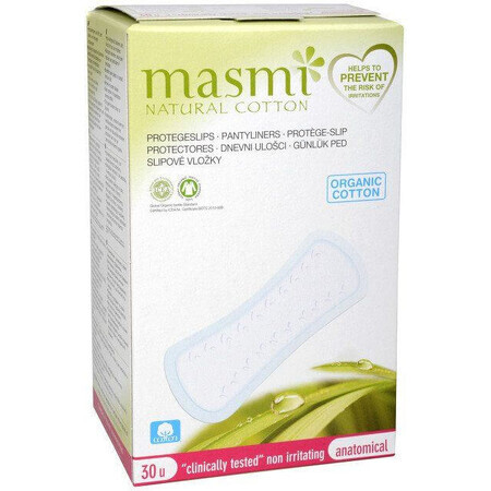 Masmi Bio-Baumwolle anatomische Pads 24 Stück