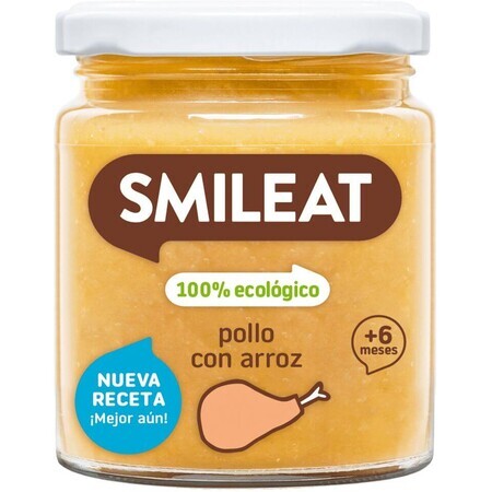 Smileat Organic Pui cu orez 230 g