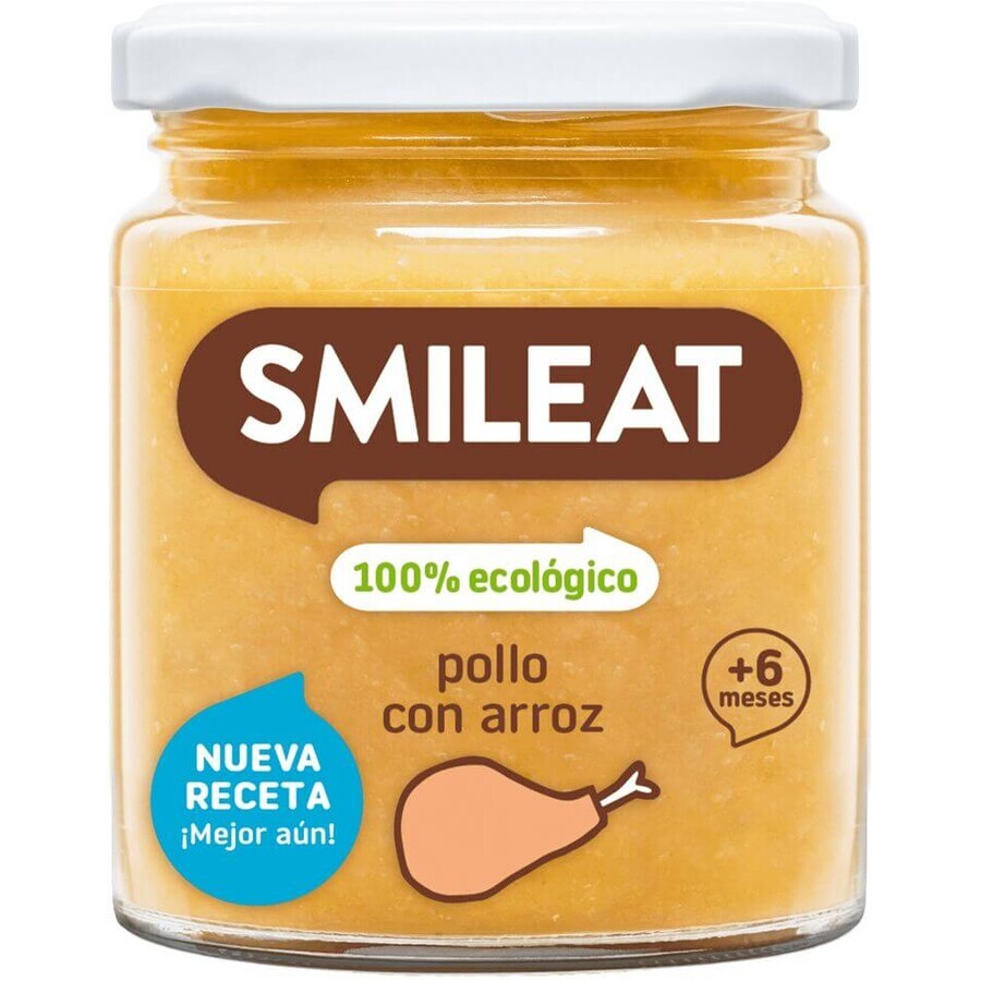 Smileat Organic Pui cu orez 230 g