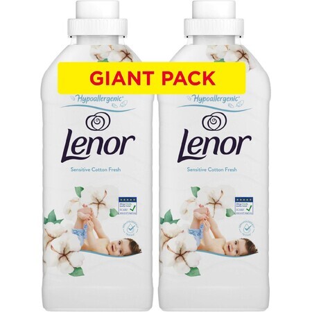 Lenor Cotton fresh wasverzachter 2 x 1200 ml