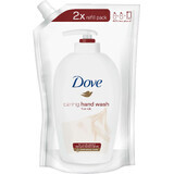 Navulling met Dove Fine Silk Vloeibare Handzeep 500 ml