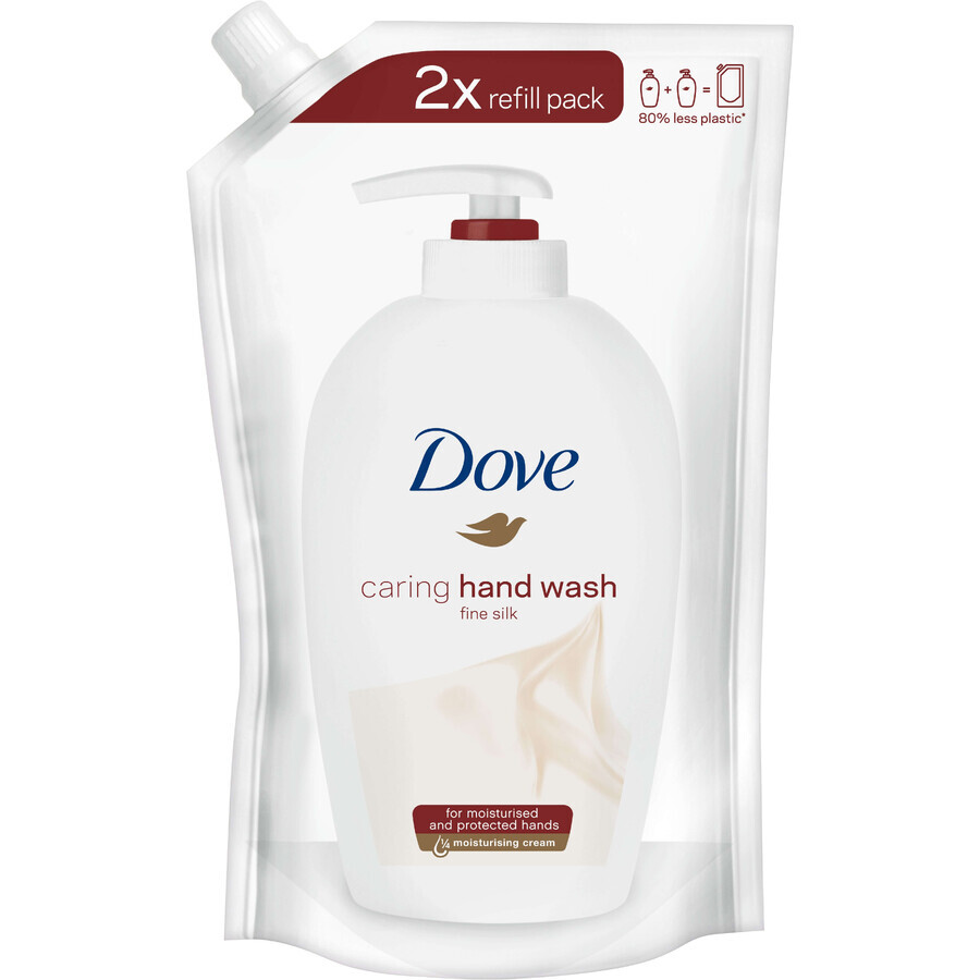 Recharge de savon liquide pour les mains Dove Fine Silk 500 ml