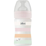 Chicco Bienestar biberón de silicona para bebés, niña 150 ml